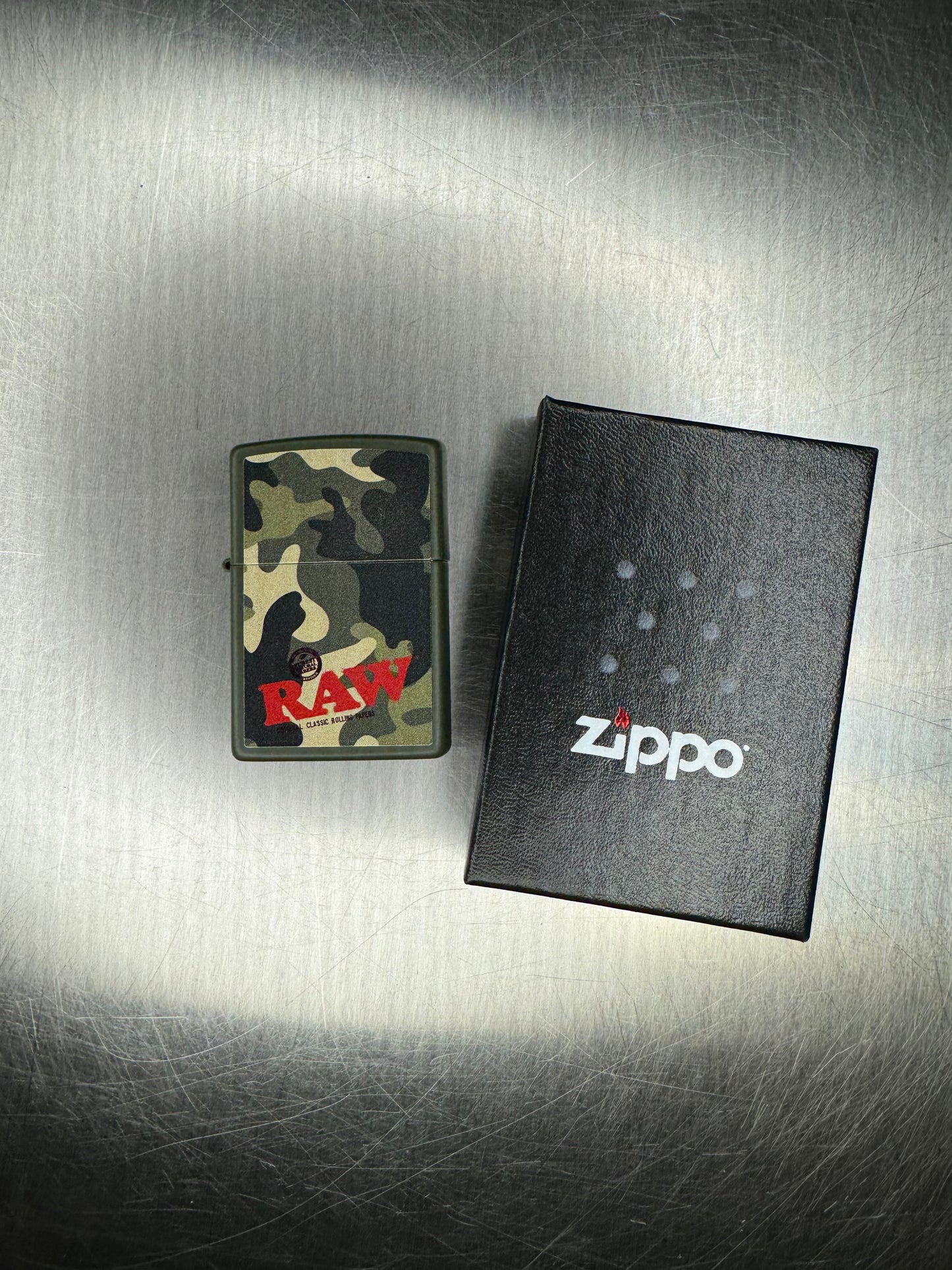Raw Camo Zippo Lighter