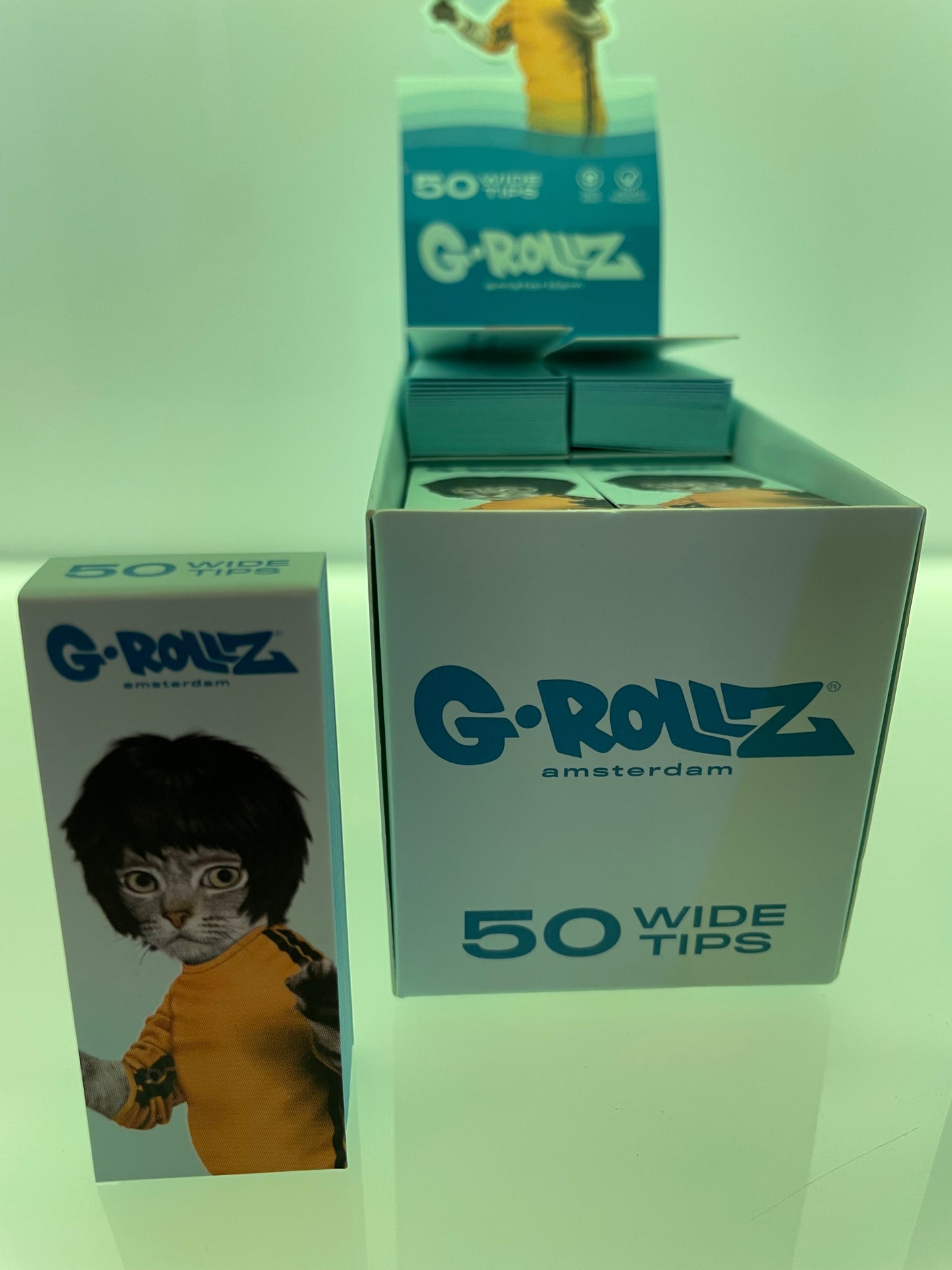 G-ROLLZ | Pets Rock 'Kung Fu' Blue Filter Tips 2,5 X 6cm