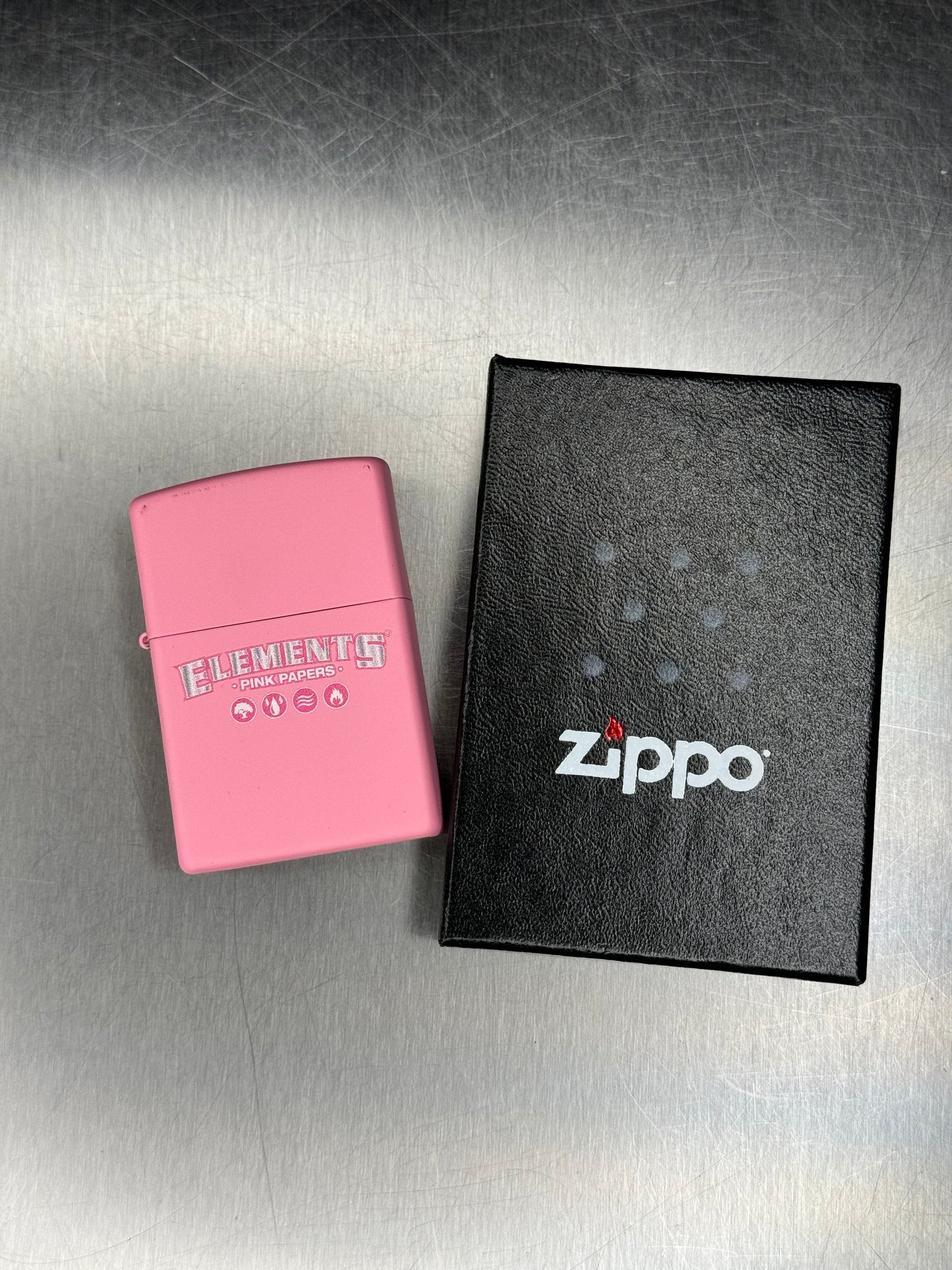 Elements x Zippo Collab Pink Lighter