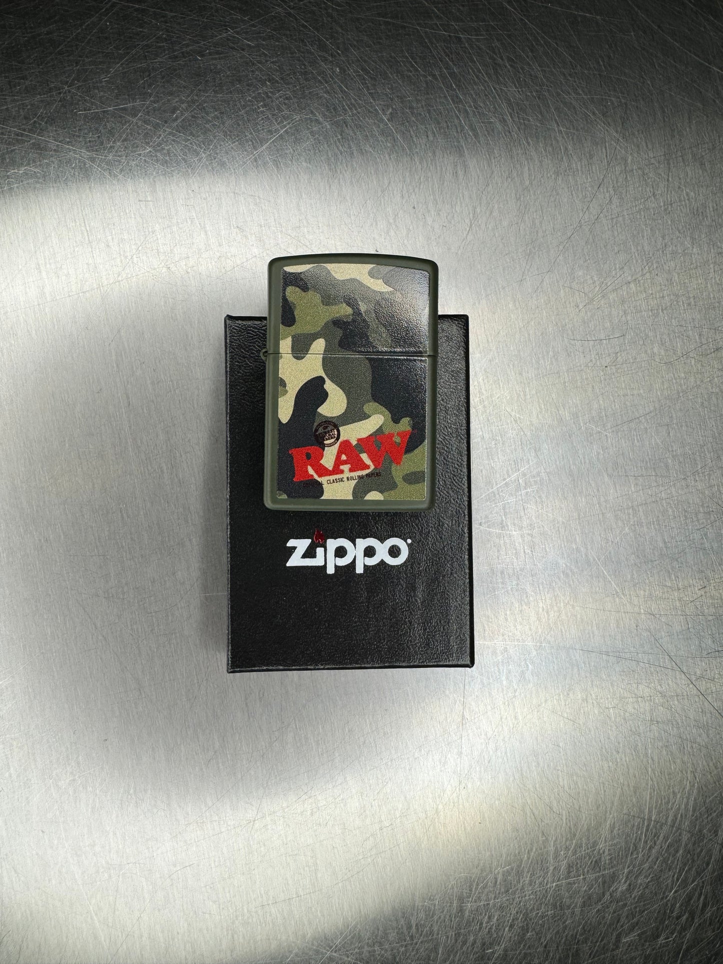 Raw Camo Zippo Lighter