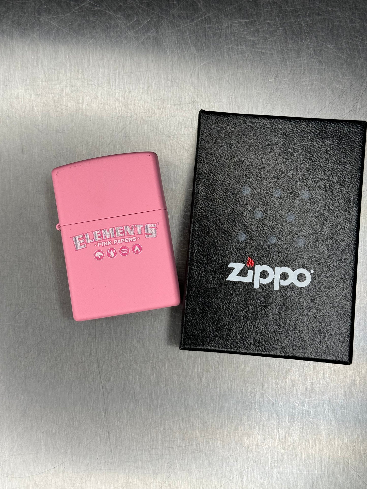 Elements x Zippo Collab Pink Lighter