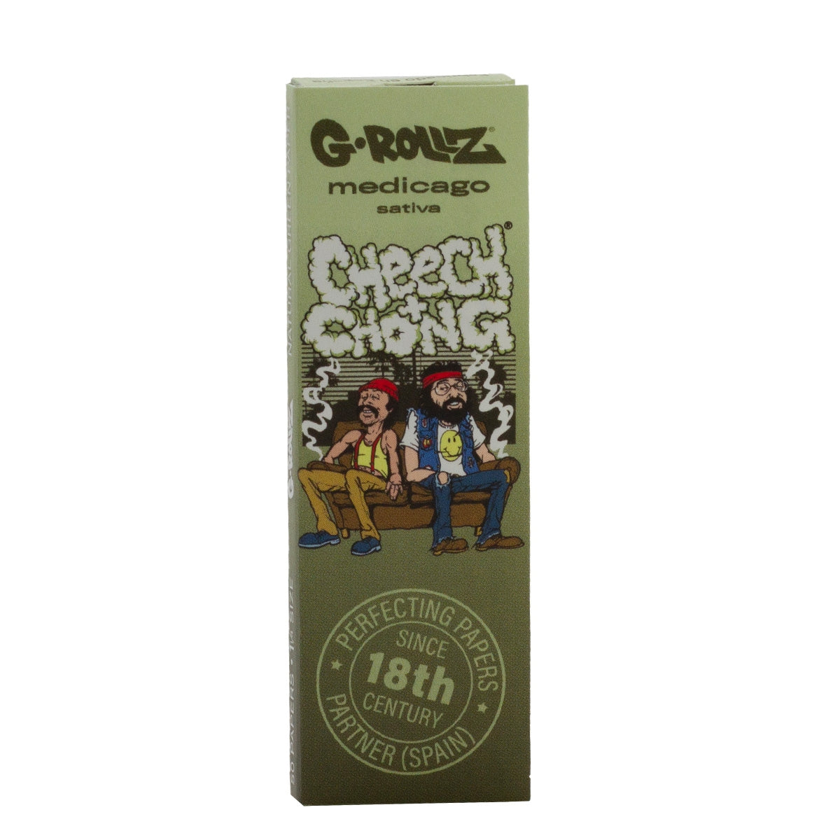 G-ROLLZ | Cheech & Chong(TM) 'Couch' - Medicago Extra Thin -50 '1¼' Papers (