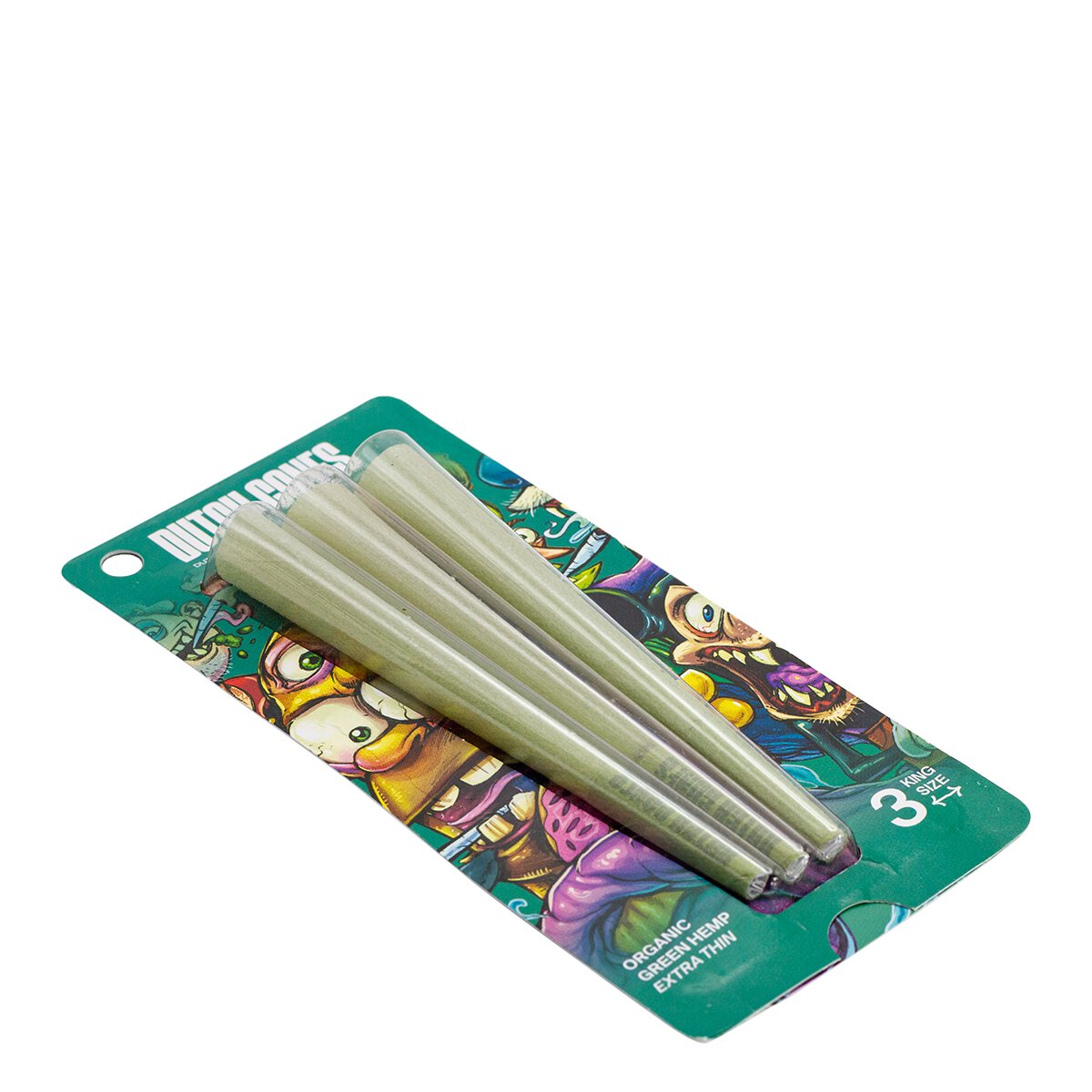 Dutch Cones | KS Green Organic Hemp Pre-Rolled Cones 6pc