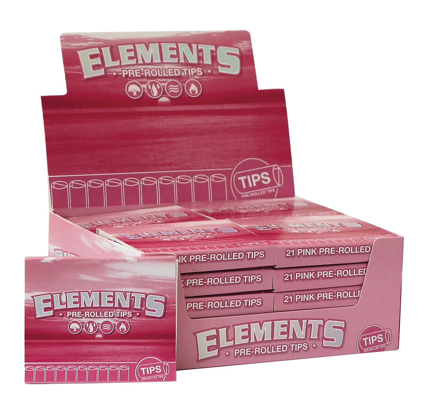 Elements Pink Pre-rolled tips