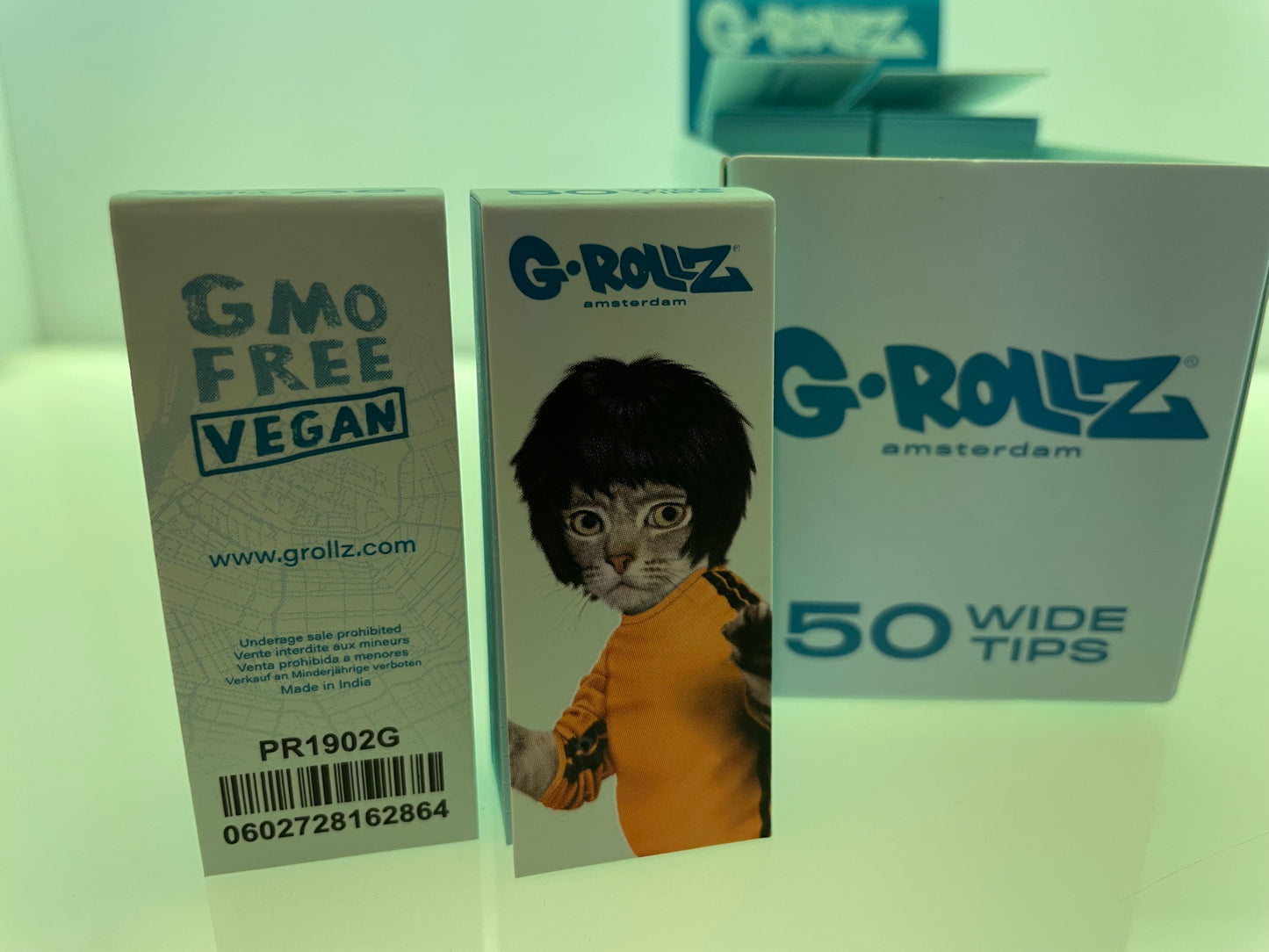 G-ROLLZ | Pets Rock 'Kung Fu' Blue Filter Tips 2,5 X 6cm
