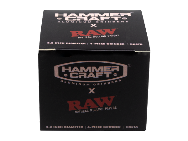 Hammercraft x RAW 4-Piece Grinder