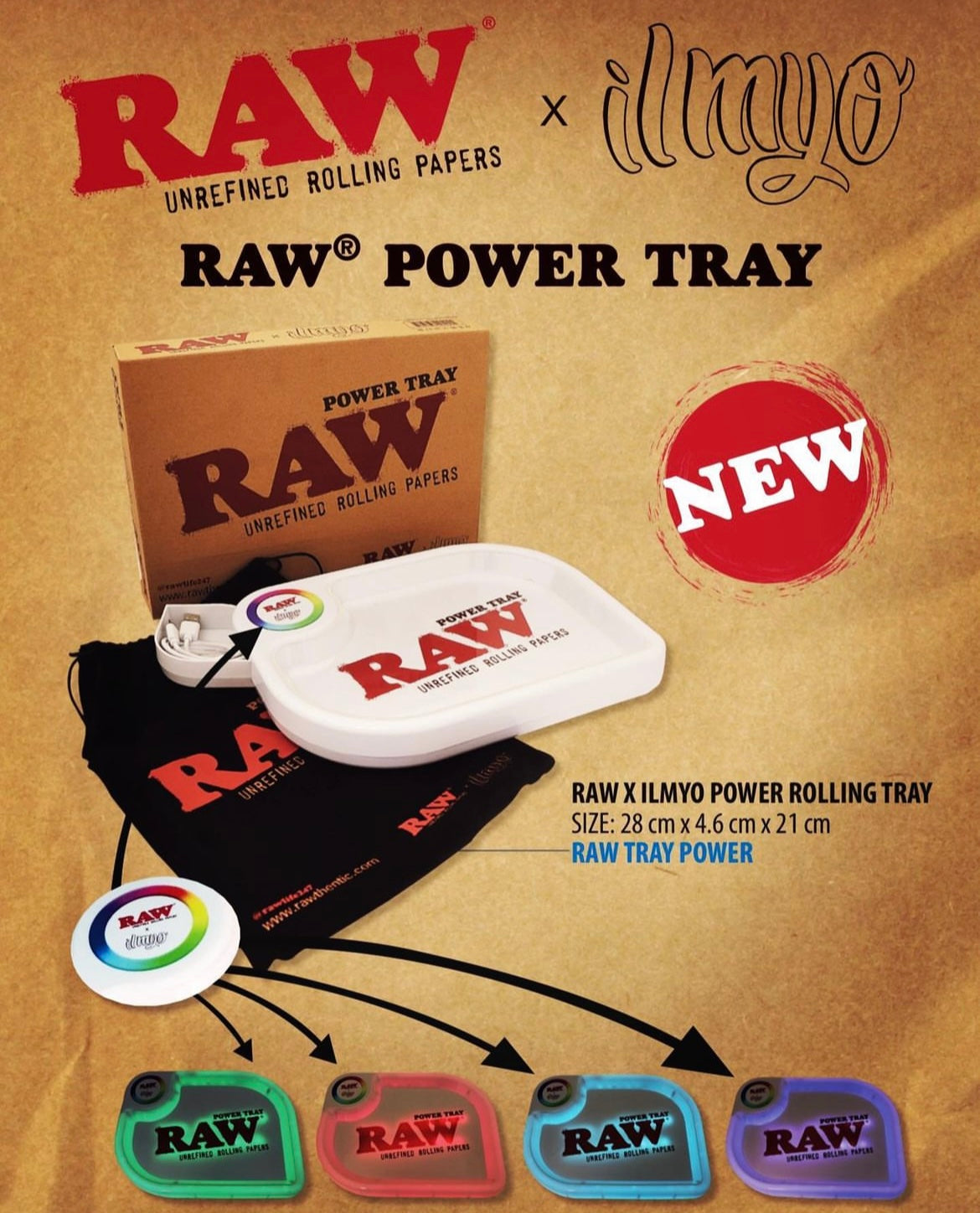 Raw Power Tray