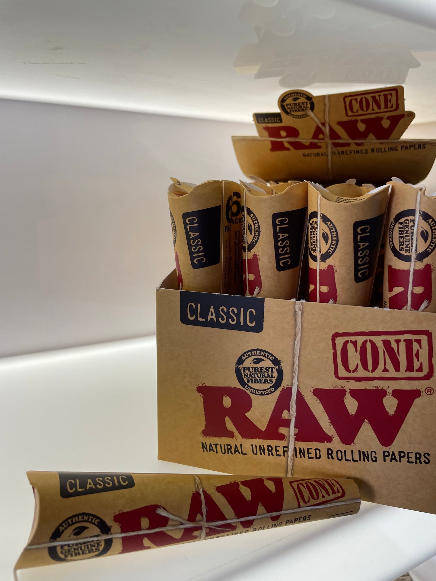 Raw Cones 6 pack