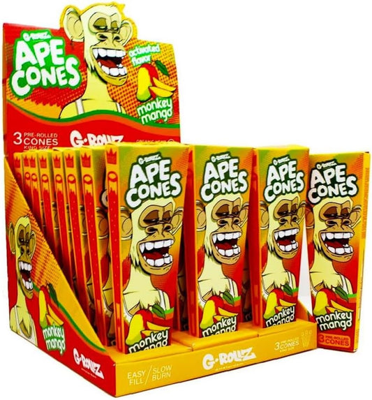 Ape Cones Monkey Mango 3pk