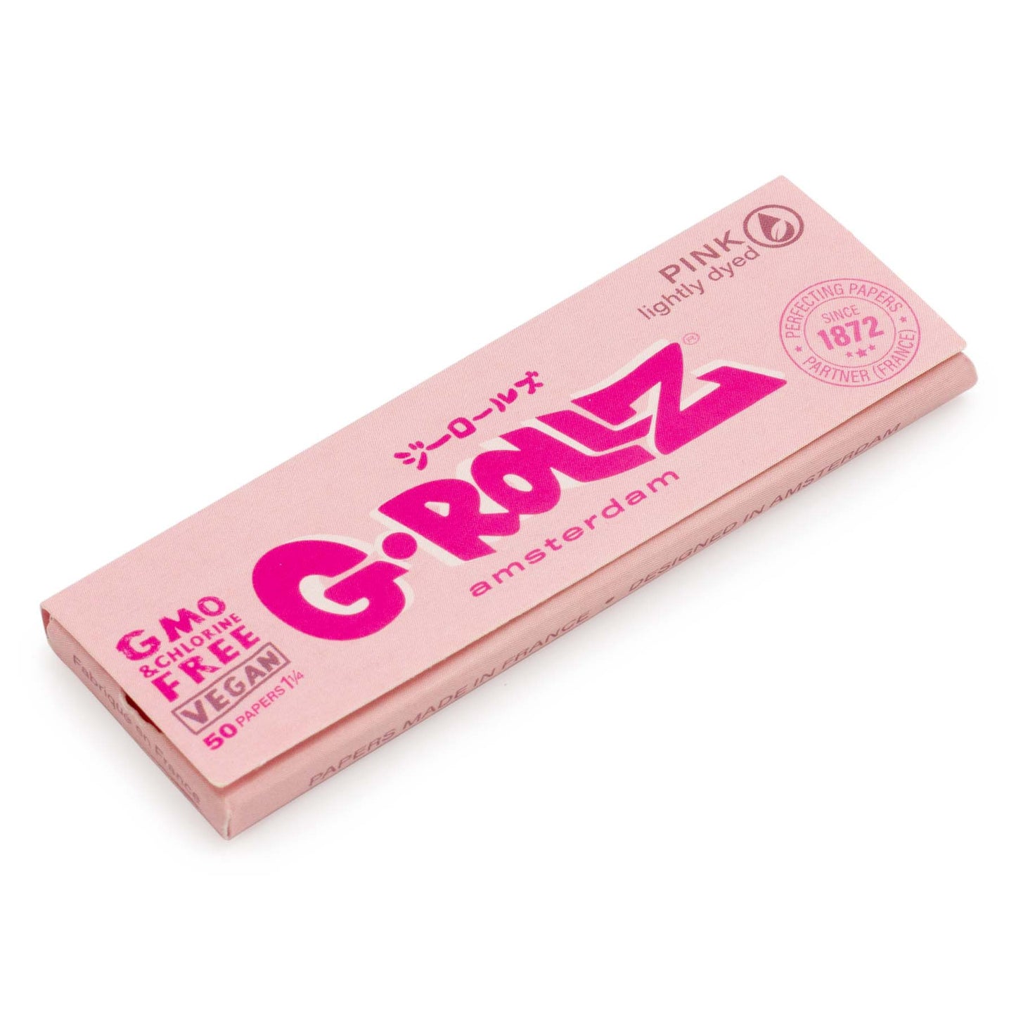 G-ROLLZ | Lightly Dyed Pink - 50 '1¼' Papers