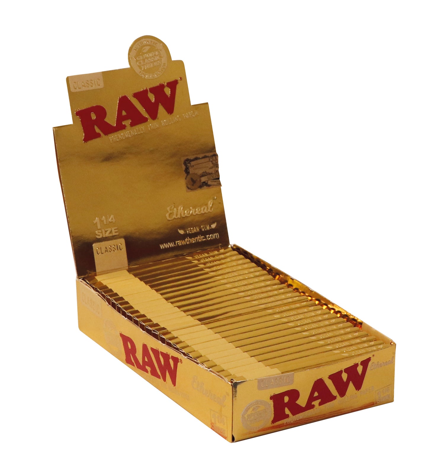 RAW ETHEREAL PAPERS 1/4 BOX/