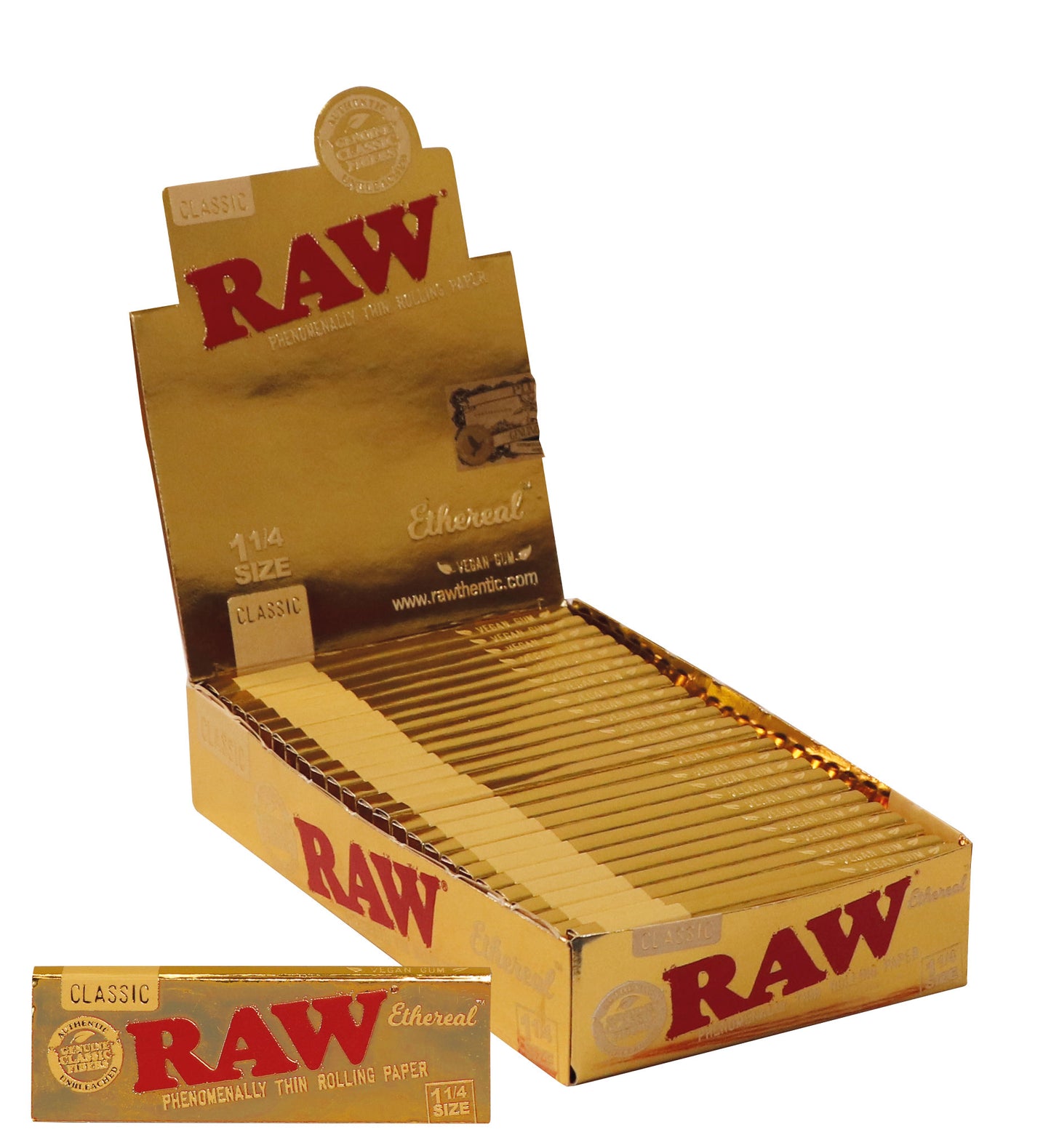 RAW ETHEREAL PAPERS 1/4 BOX/