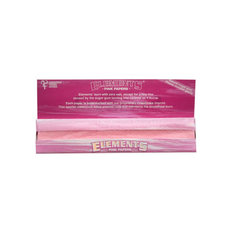 Elements Pink King Size Papers