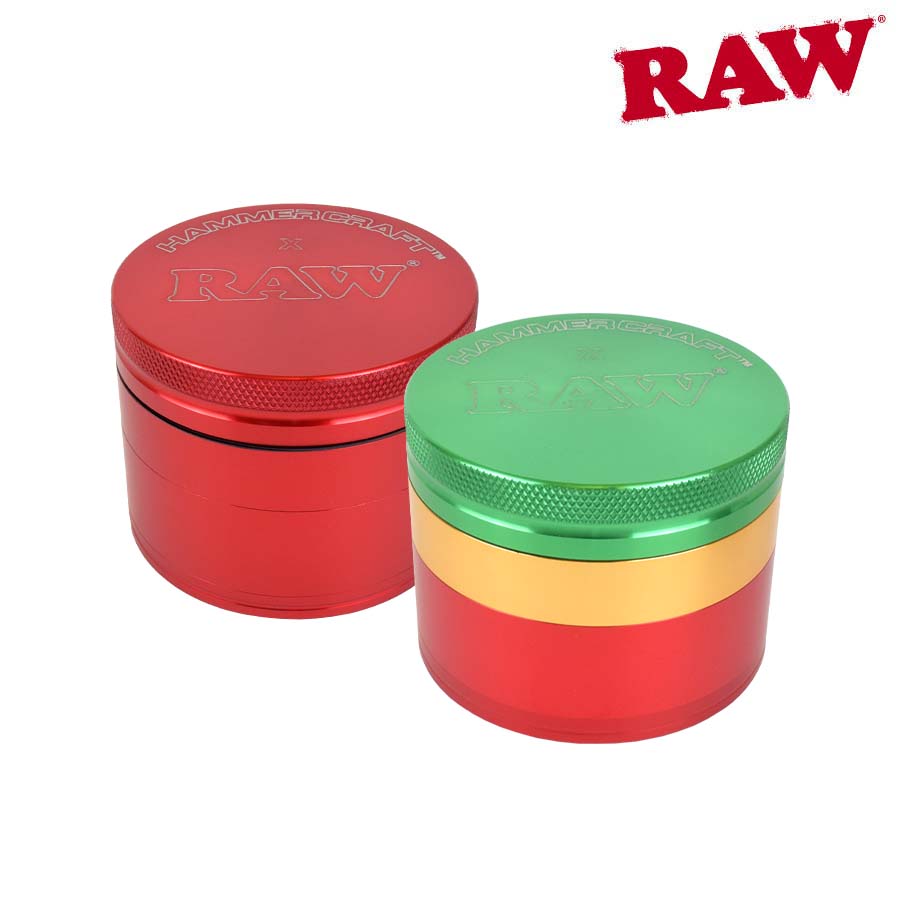 Hammercraft x RAW 4-Piece Grinder