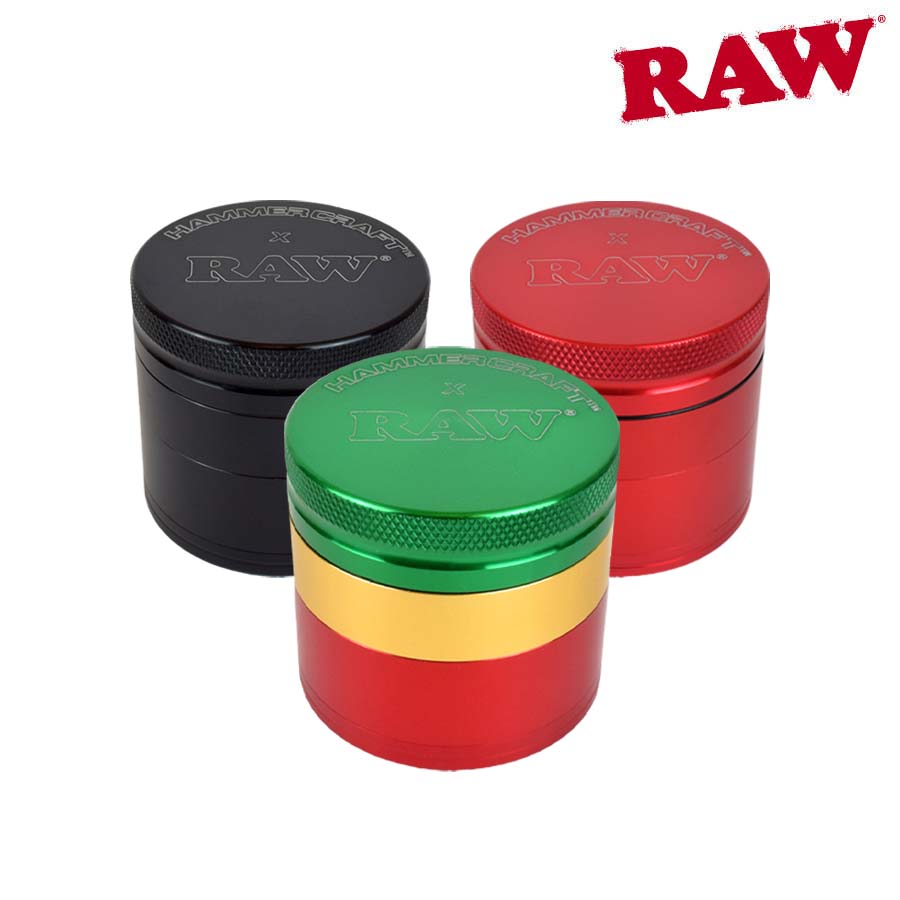 Hammercraft x RAW 4-Piece Grinder