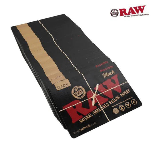 Raw Black Playing Cards