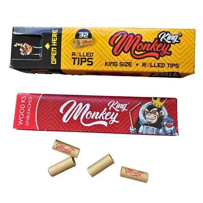 Monkey King Rolled Tips & Papers